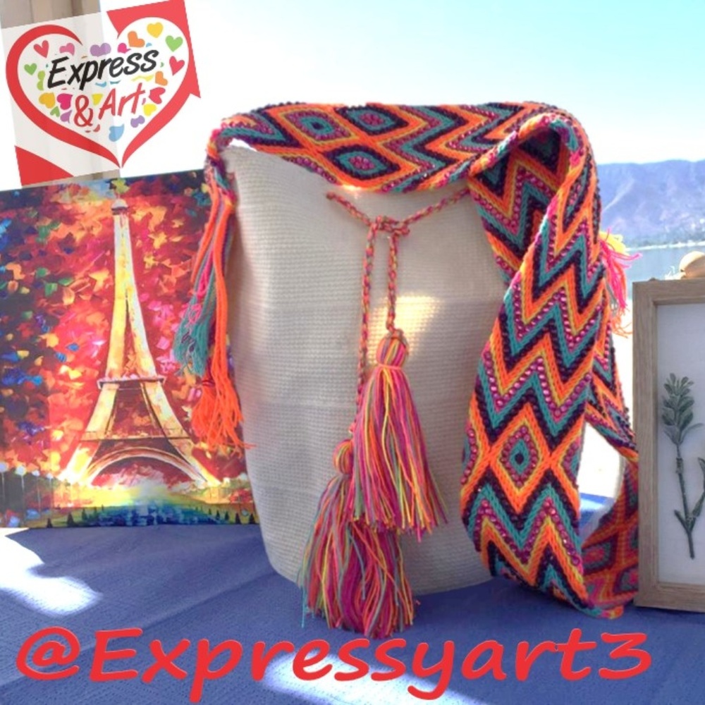 Mochilas 100% handmade- Colombian Wayuu Tribe Bags